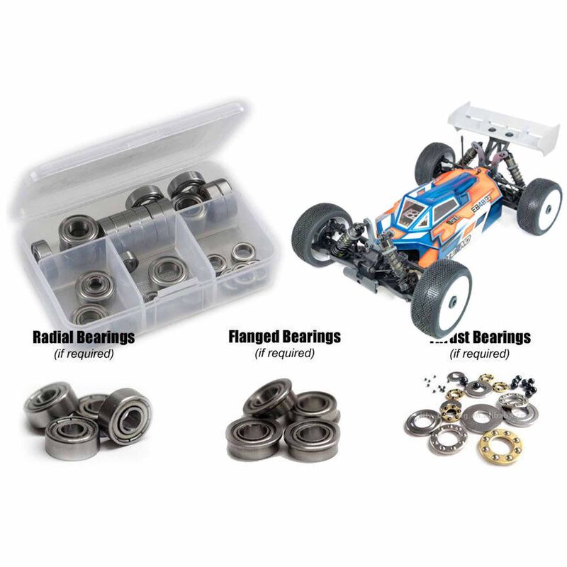 Metal Shielded Bearing Kit, 1/8 Tekno EB48 2.2