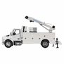 1:50 Kenworth T380 Auto-Crane Titan 85-Body HC14-Crane Work Truck with Miller EnPak (white)