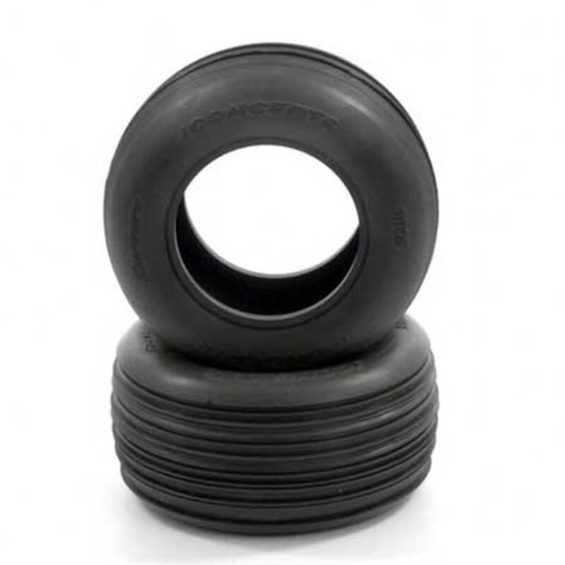 1/10 Carver 2.2&rdquo; Truggy Tires and Inserts, Blue Compound (2)