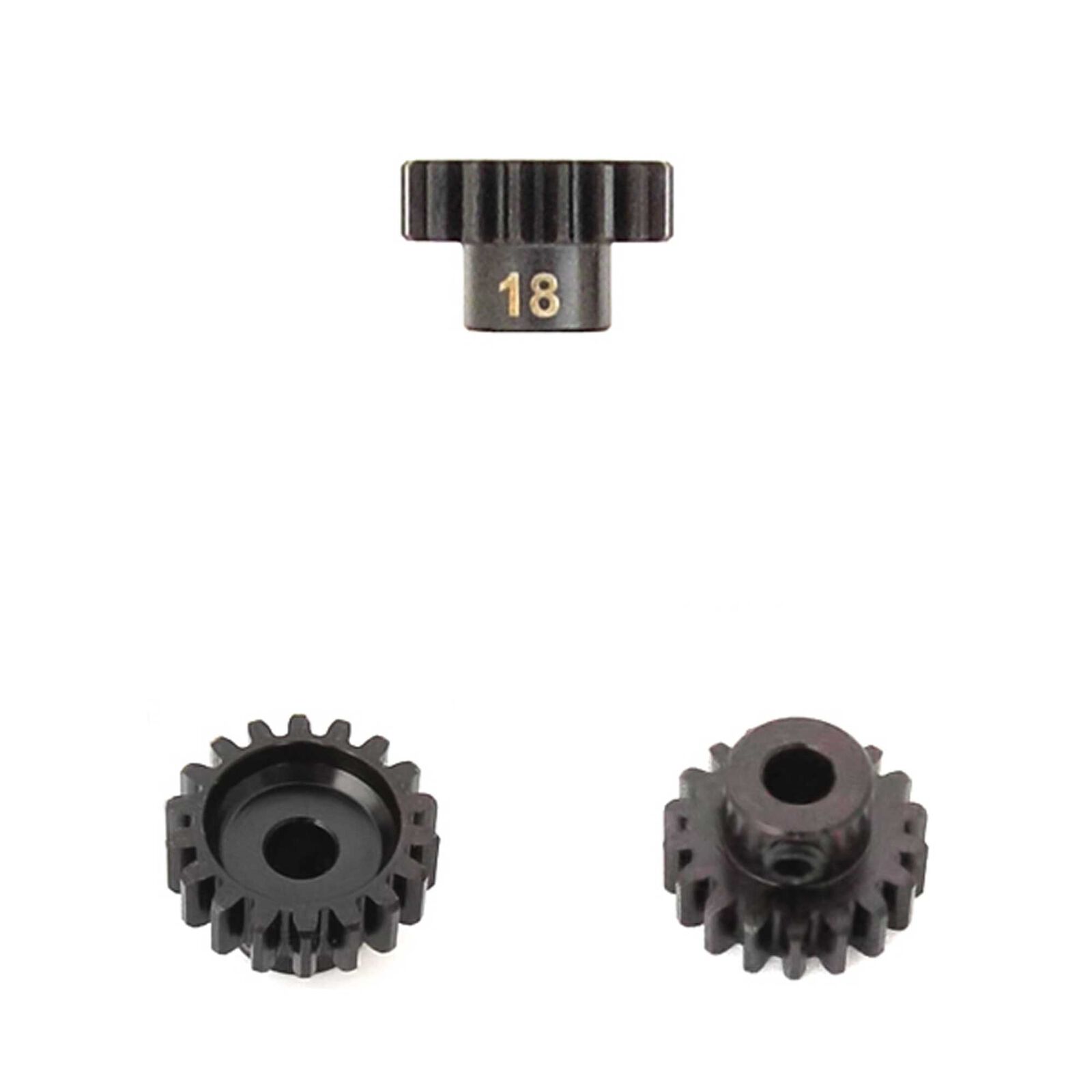 M5 Pinion Gear, 18T,  MOD1, 5mm Bore, M5 Set Screw