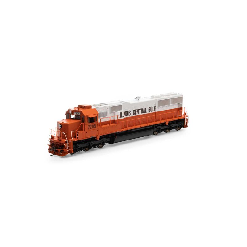 HO SD70 with DCC & Sound, Illinois Central Gulf #7205