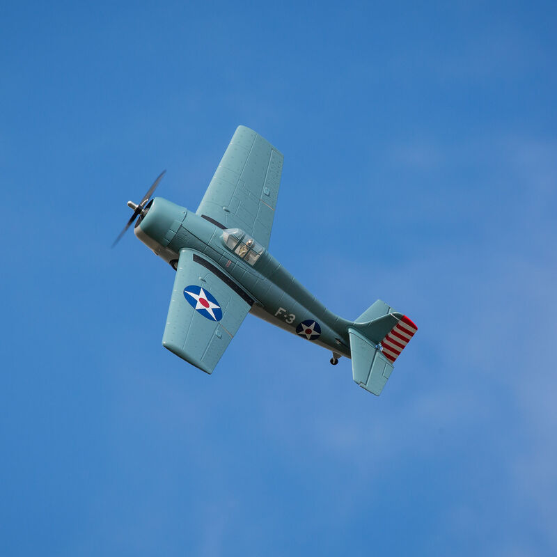 ParkZone F4F Wildcat 1.0m BNF Basic with AS3X and SAFE Select | Tower