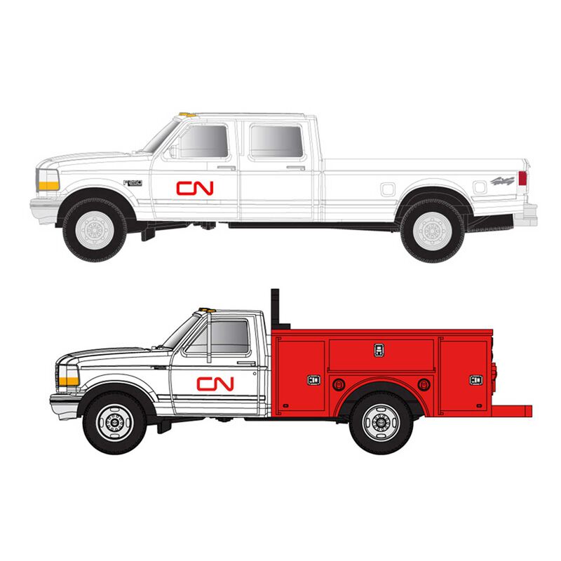 N Ford F-250/F-350 Sets Canadian National