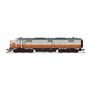 N EMD E7A Locomotive, MILW 19B, Gray & Orange Passenger Scheme with DCC & Sound