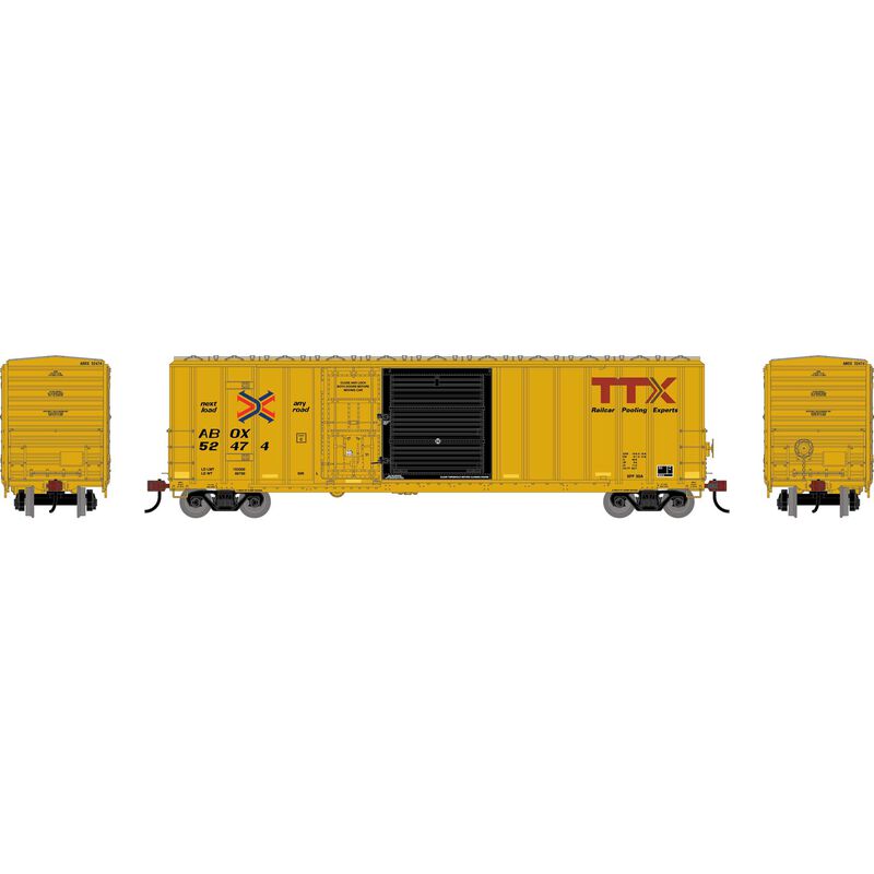 HO 50' FMC 5277 Combo Door Box Car, Legendary Liveries ABOX #52474