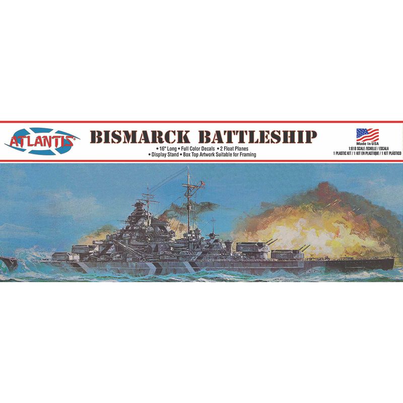 Bismarck German Battleship 16 Inch