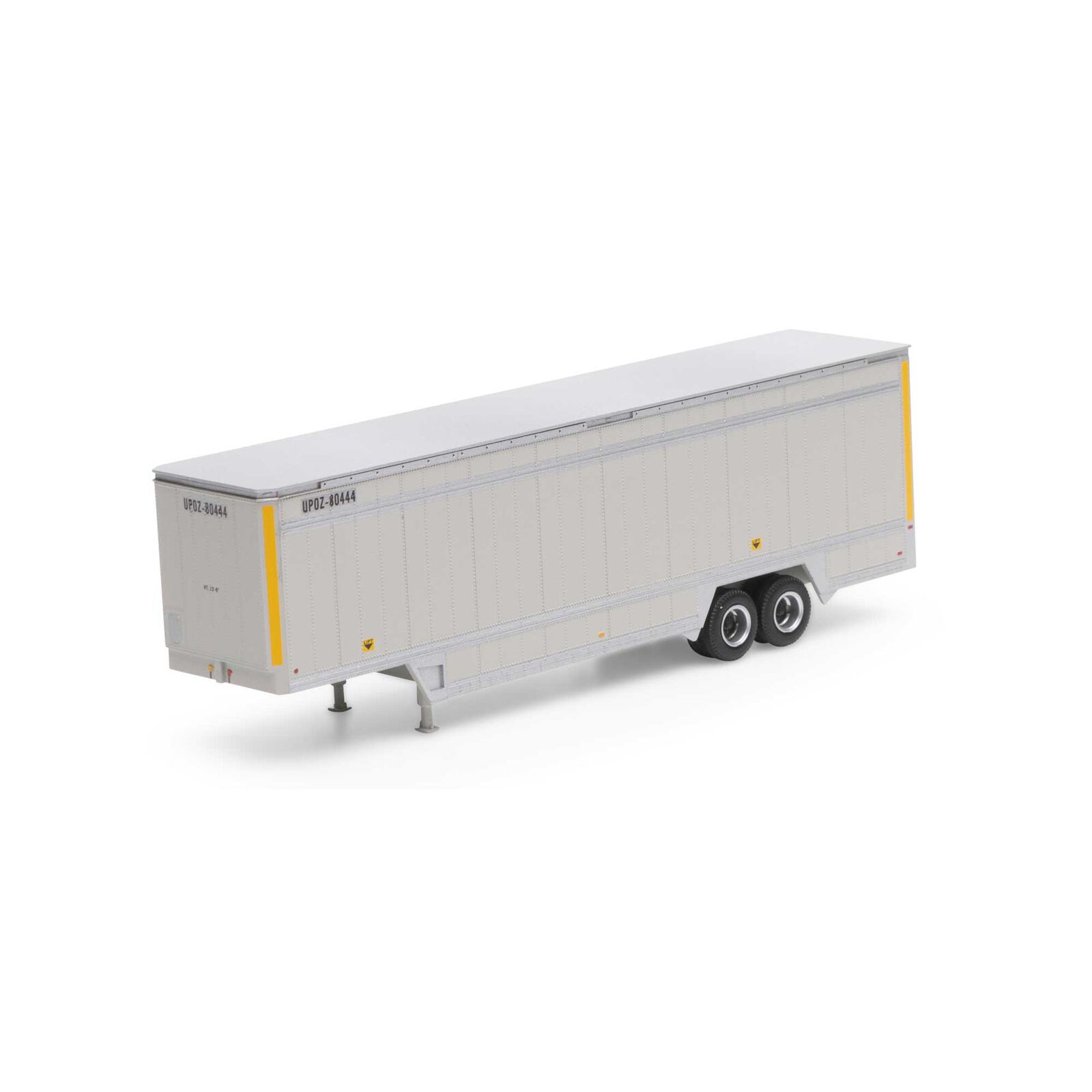 HO RTR 40' DropSill Parcel Trailer, UPS/Yellow80444