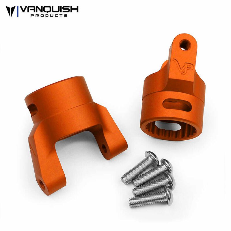 Axial Wraith / XR10 C-hubs Orange Anodized