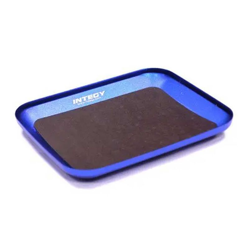 Magnetic Parts Storage Tray 88x107mm, Blue