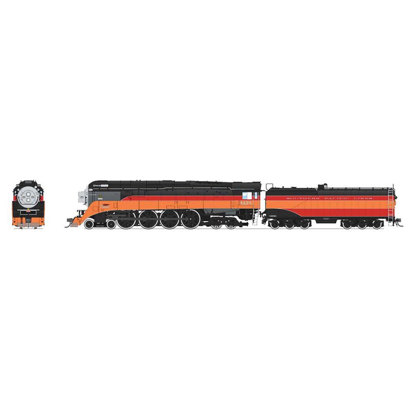 HO GS-4 4-8-4 Locomotive, SP #4442, In-Service As-Delivered, Daylight Paragon4