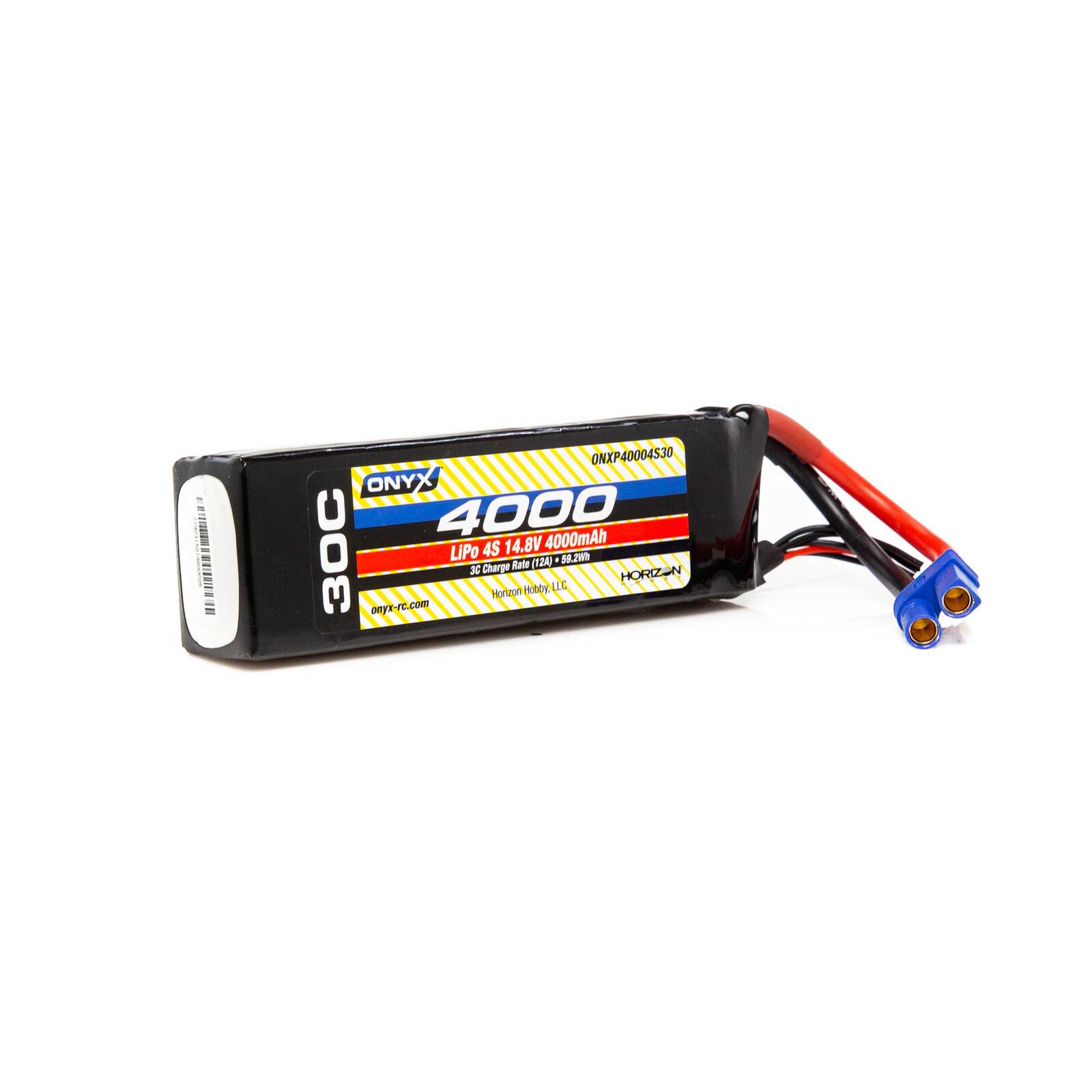 14.8V 4000mAh 4S 30C LiPo Battery: EC5