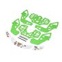 Chassis Plate Set, Green: LMT 2.0