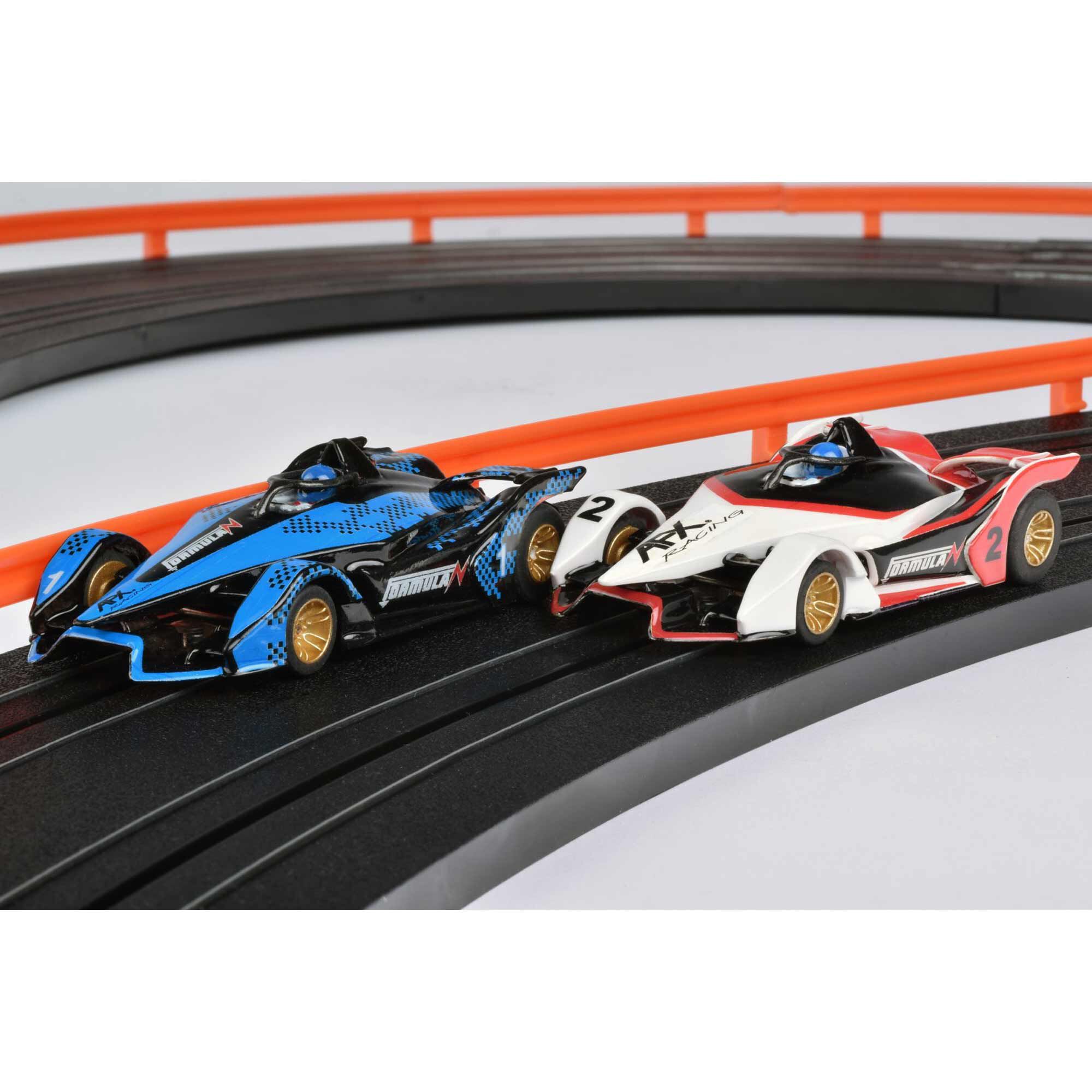 AFX/Racemasters HO Formula N Mega G+ Slot Car, White & Red | Tower