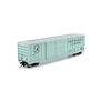 HO 50' FMC 5077 DD Offset Box Car, UO #1501