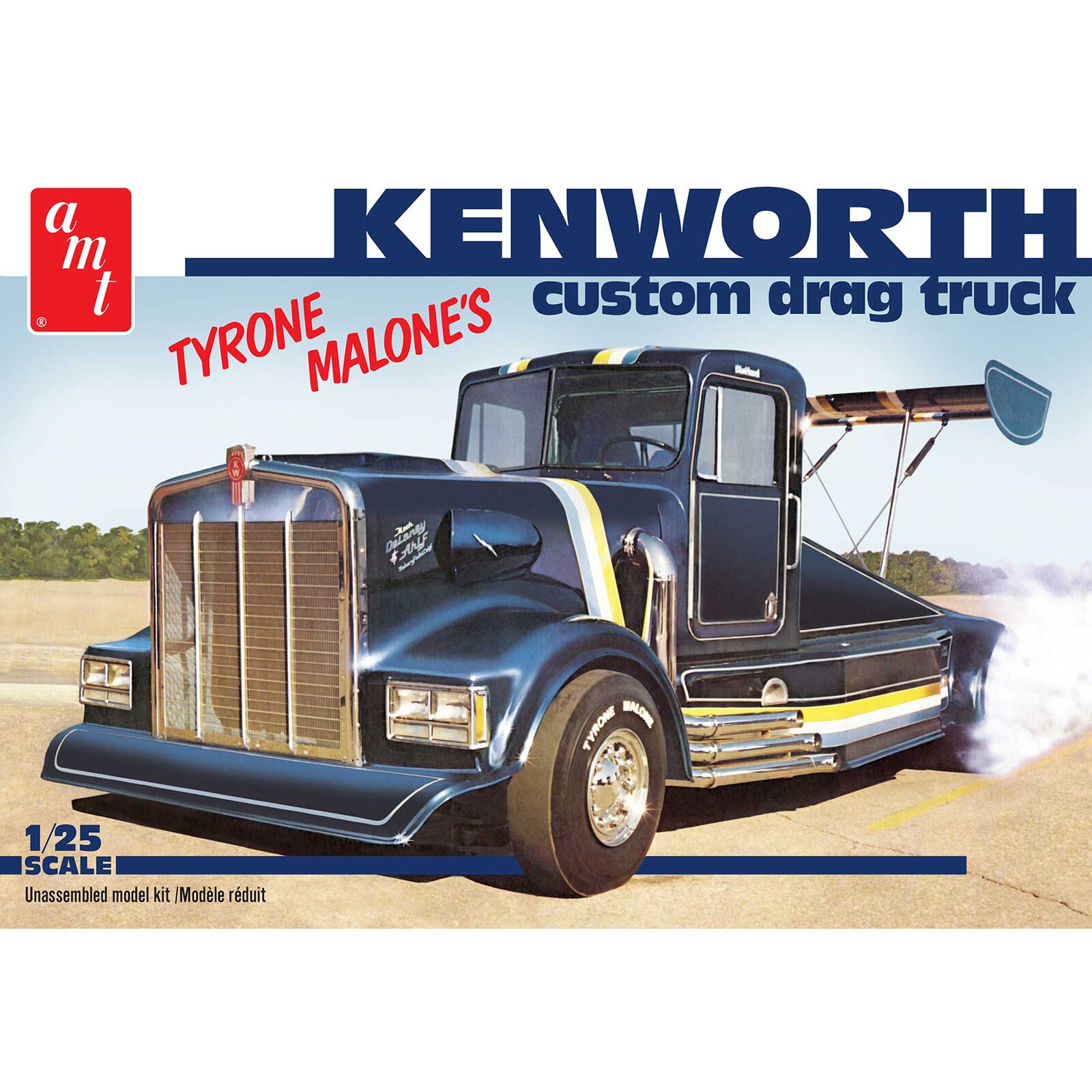 1/25 Kenworth Custom Drag Truck, Tyrone Malone, Scale Model