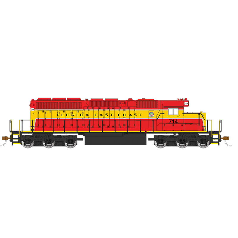 HO SD40-2 w DCC FEC