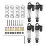 Machined Alloy 37mm Piggyback Shocks (4) for Axial 1/24 SCX24 Rock Crawler