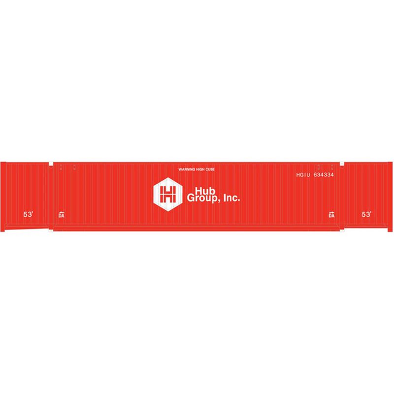 HO 53' Jindo Container, Undecorated #1 (3)