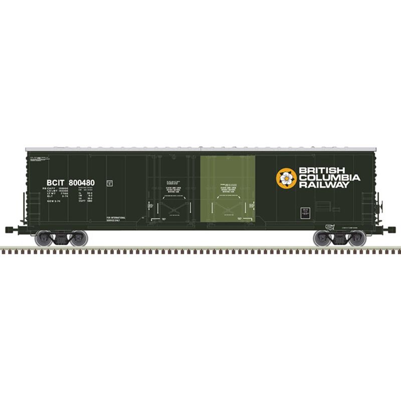 HO 53' Box Car British Columbia 800456