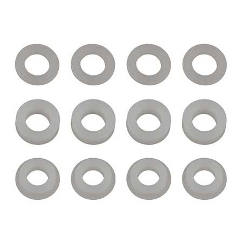 Factory Team 12mm Machined Shock Spacers V2, 1/10 Team Associated RC10B6