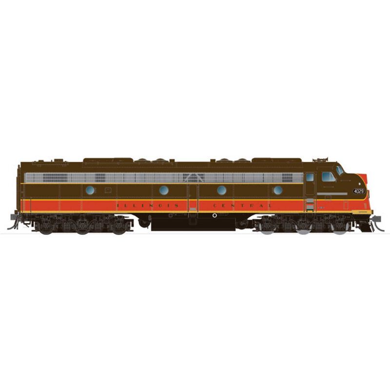 HO EMD E8A (DC/Silent): Illinois Central: #4032