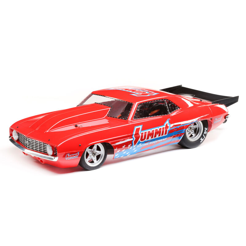 1/10 '69 Camaro 22S 2WD No Prep Drag Car Brushless RTR, Summit