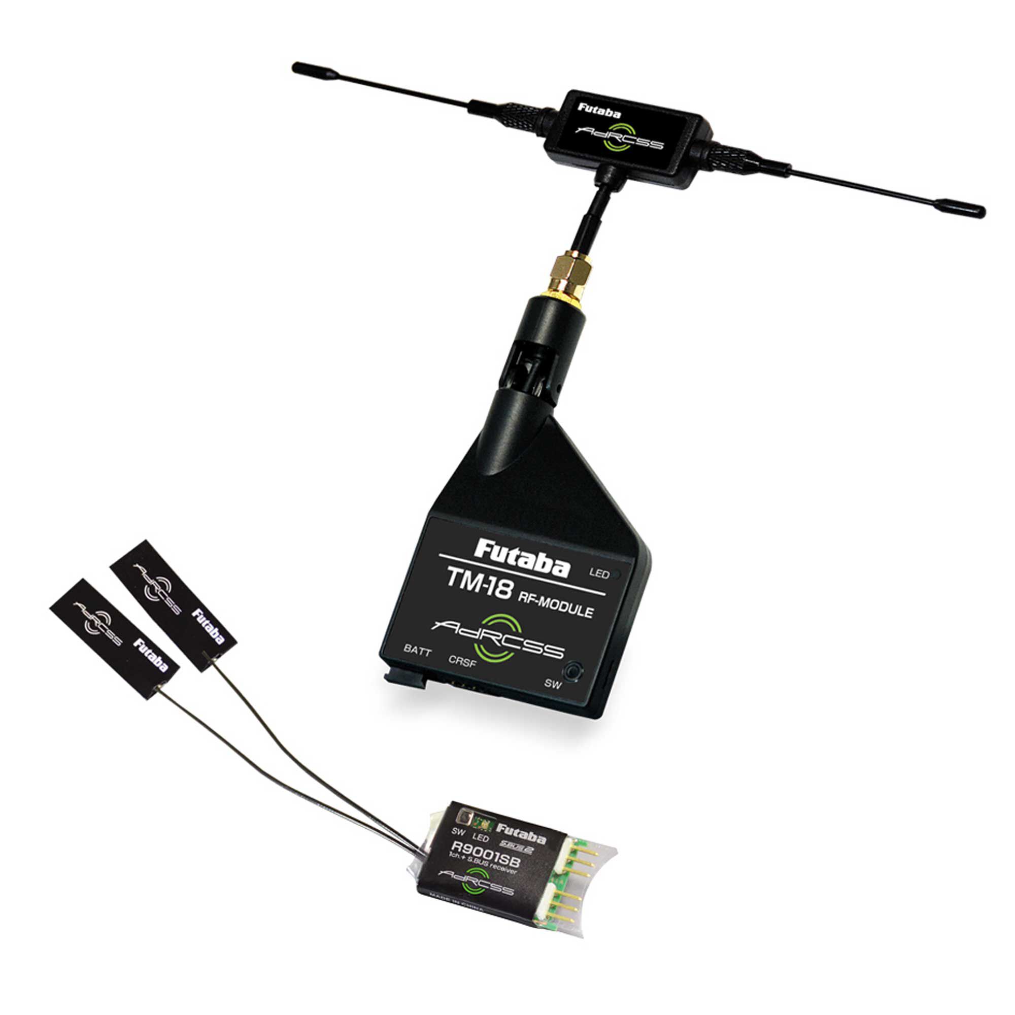 Futaba Systems TM-18 900MHZ Transmitter and R9001SB Receiver Set