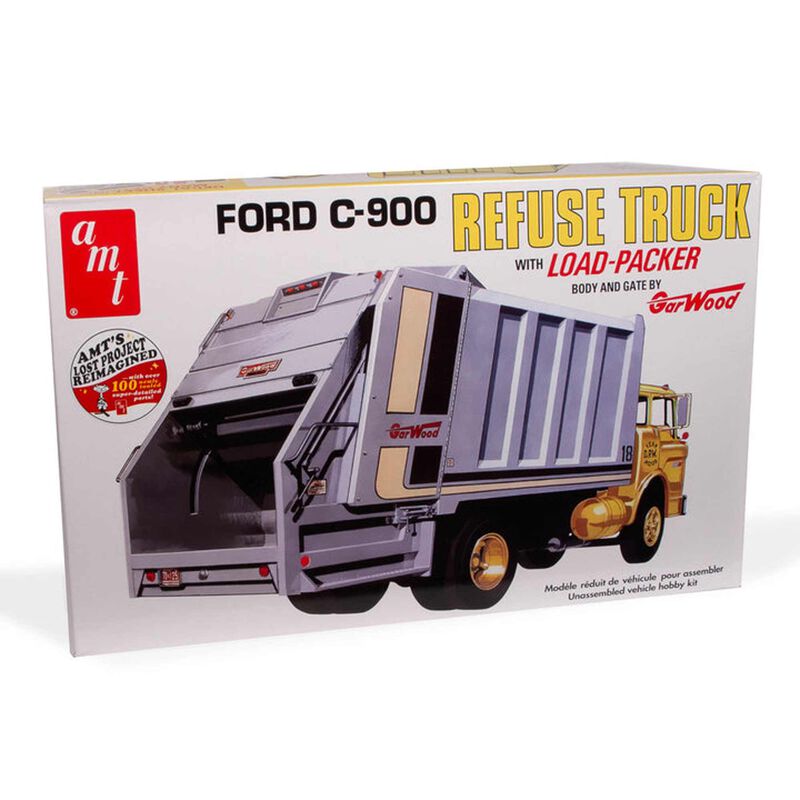 1/25 Ford C-900 Gar Wood Load Packer Garbage Truck - SCRATCH & DENT