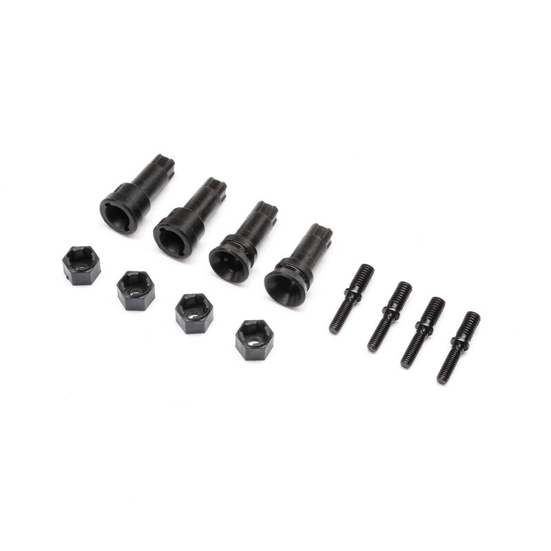 Wheel Axle &amp; Hex Set: NASCAR