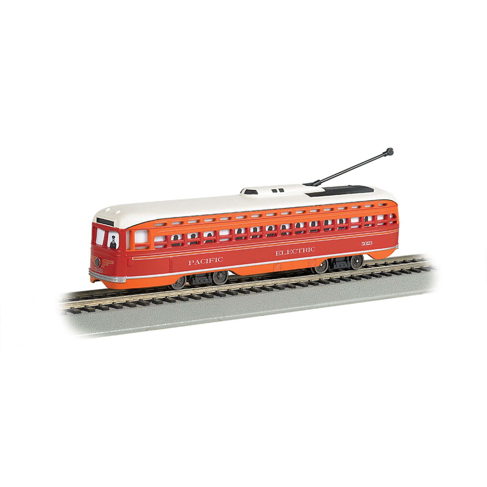 HO Streetcar w DCC &Sound Value Pacific Electric