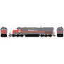 HO SD40T-2 Locomotive, Potash/WRIX #35021