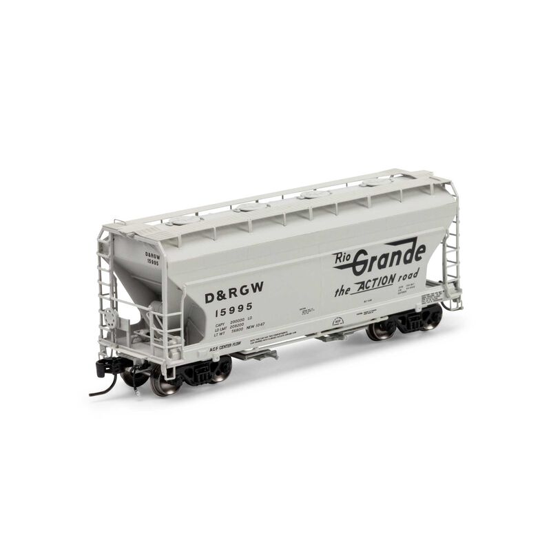 N ACF 2970 Covered Hopper, DRGW #15995