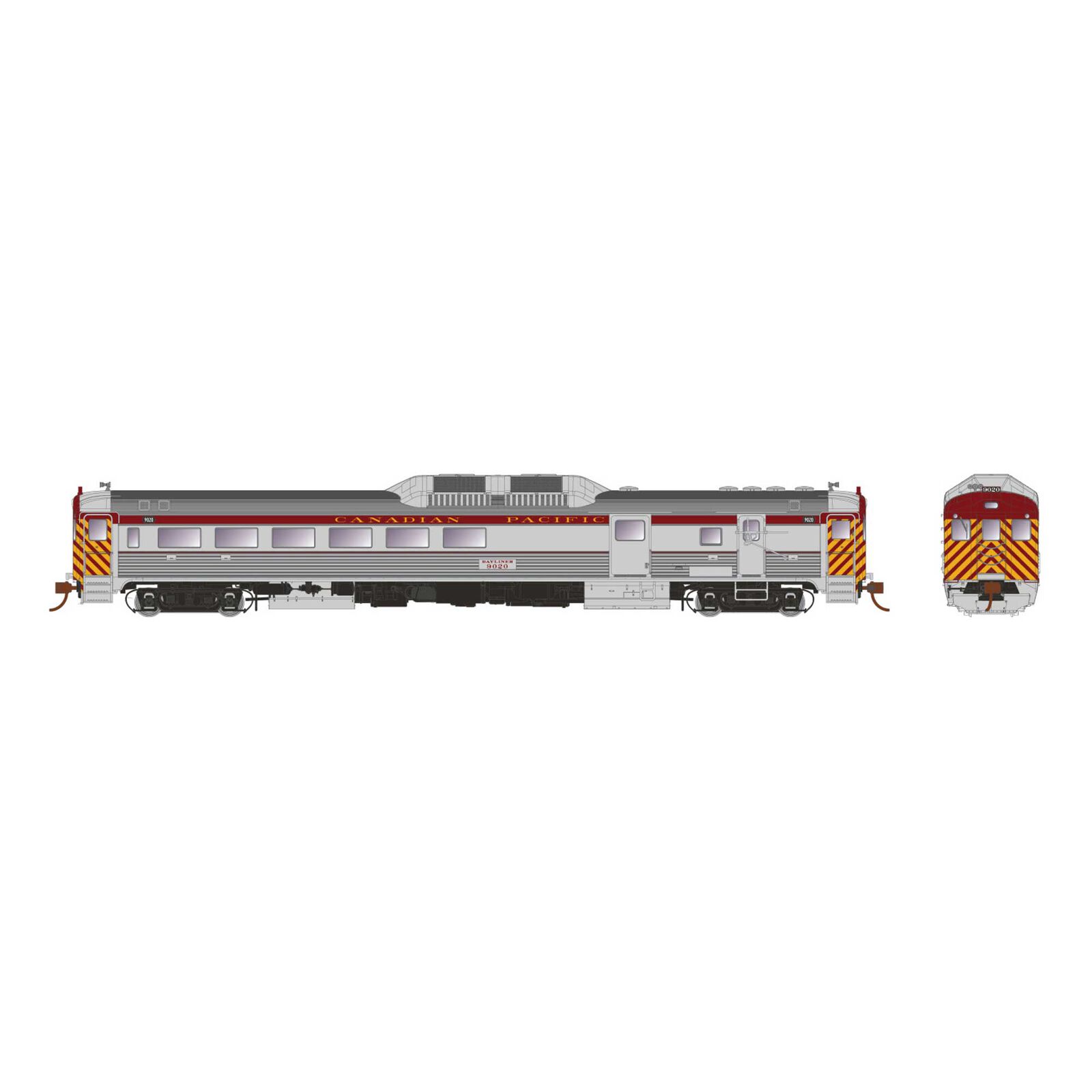 HO Scale RDC-3 (DC Silent), CPR Delivery Ph1c #9022