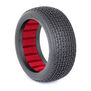 1/8 Catapult Medium Long Wear Tires, Red Inserts (2): Buggy