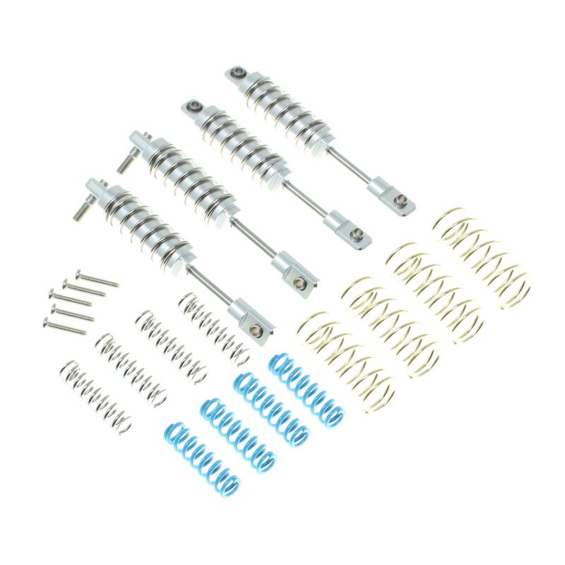 Adjustable CNC Aluminum Shocks, 1/10 Redcat SixtyFour/ FiftyNine (4)