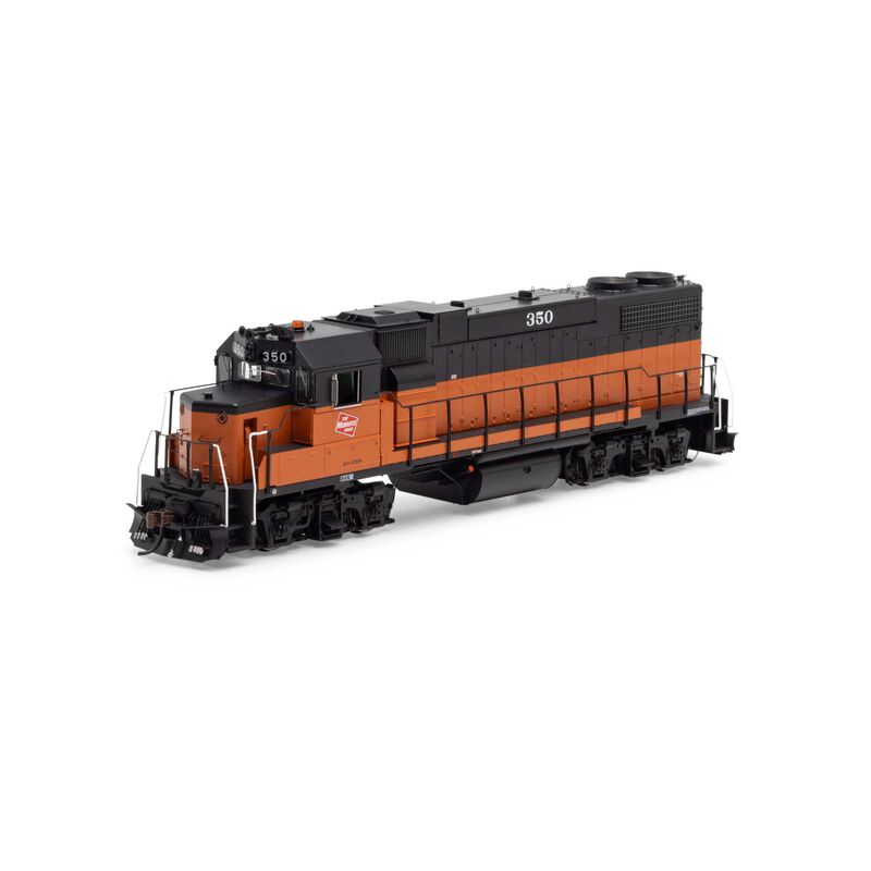 HO GP38-2 Locomotive with DCC & Sound, MILW #350