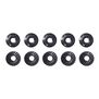 M4 Low Profile Serrated Steel Wheel Nuts (4)