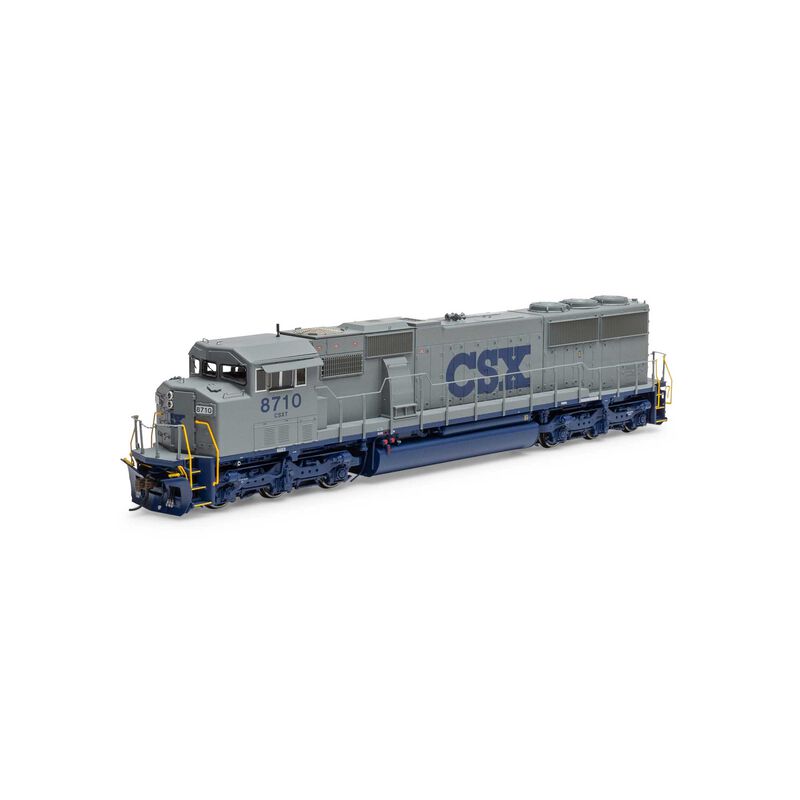 HO SD60M Tri-Clops Locomotive with DCC & Sound, CSXT #8710