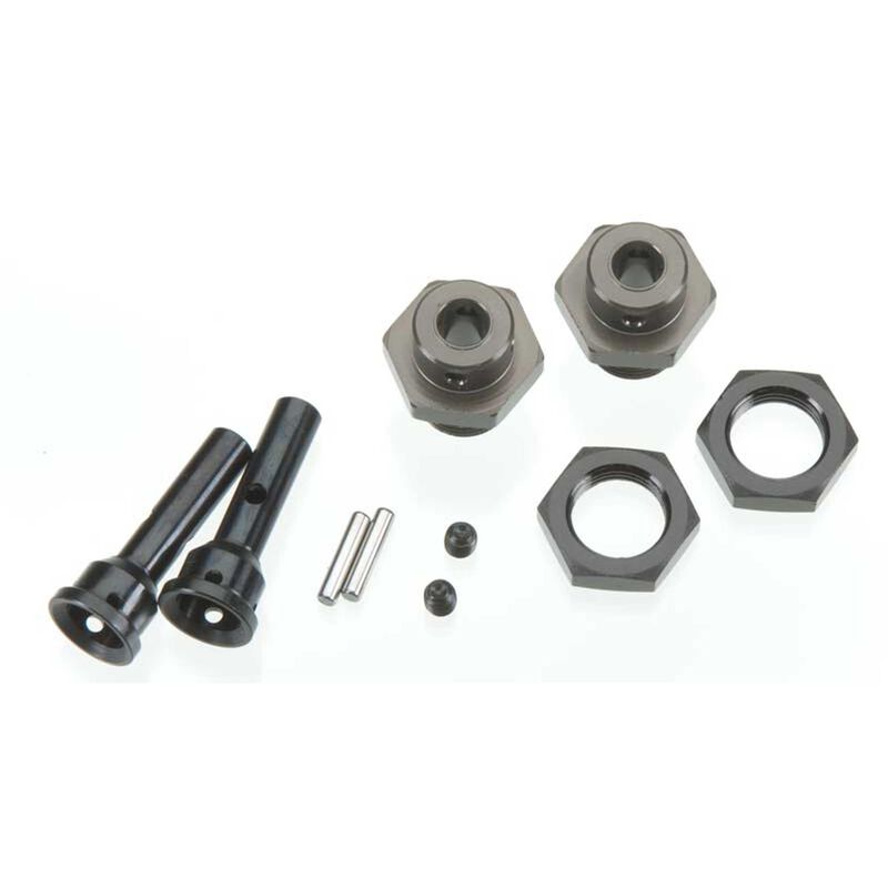 R C Hub Adapt 17mm M6 Driveshaft Slash Stampd