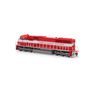 HO SD60I with DCC & Sound, TRRA/Red/White #4001