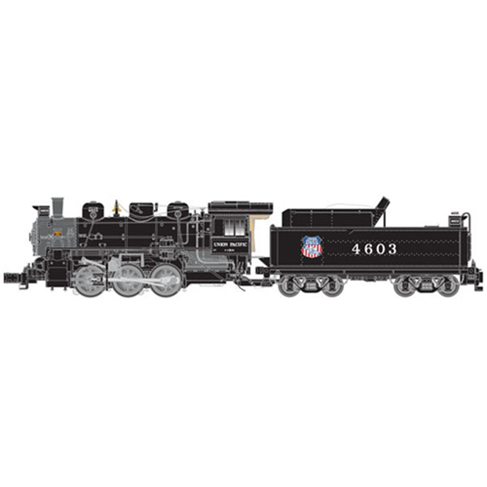 O USRA 0-6-0 with TMCC, UP #4605