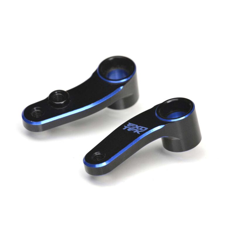 7075 RC Steering Cranks, 2-Color Anodized (1 Pair): Associated B6.3, T6, SC6