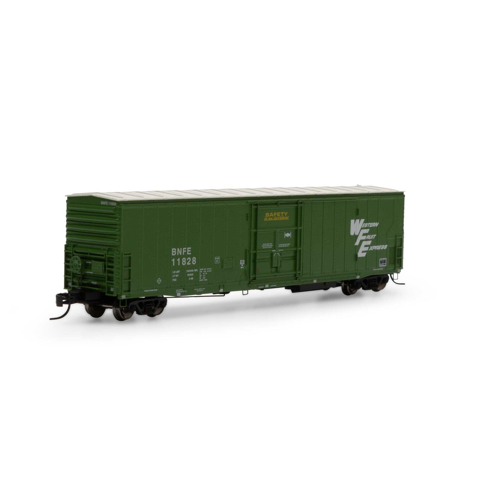 N 57' Mechanical Reefer with Sound, BNFE/Green #11828