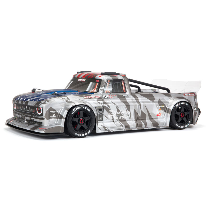 1/7 INFRACTION 6S AVC 4X4 RTR Brushless All-Road Street Bash, Silver - SCRATCH & DENT