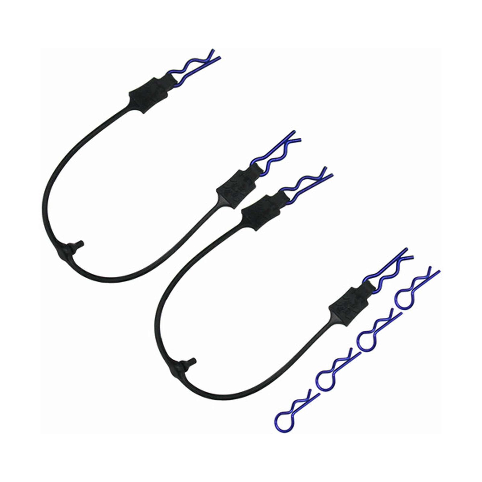 1/8 - 1/10 Rubber Leash Body pin (Blue)