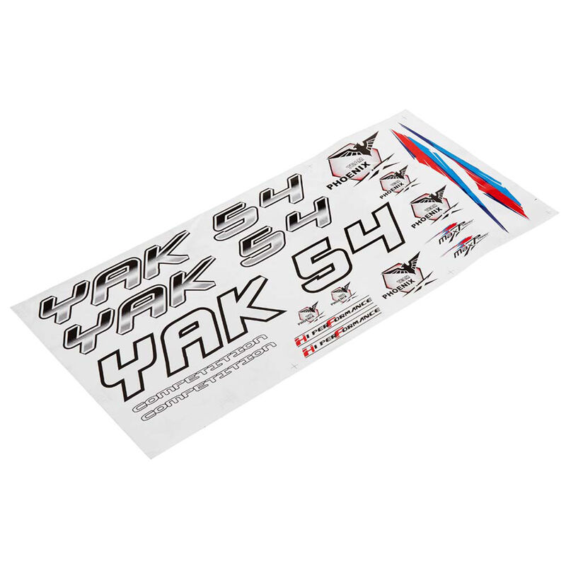 Decal Yak 54 MK2 1.20 20cc EP ARF