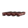 HO ATH 40' 4-Bay Offset Hopper with Load, MILW #85286/85451/85673/85827 (4)