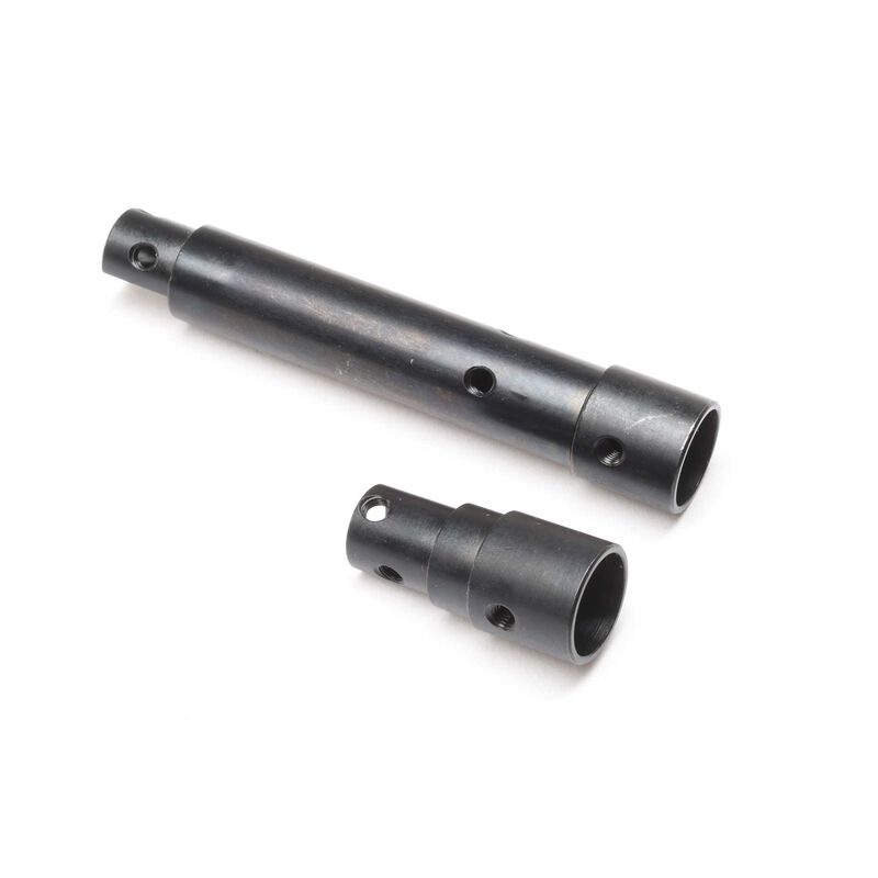Axle Tube Set, Front, Steel: 1/10 SCX10 PRO