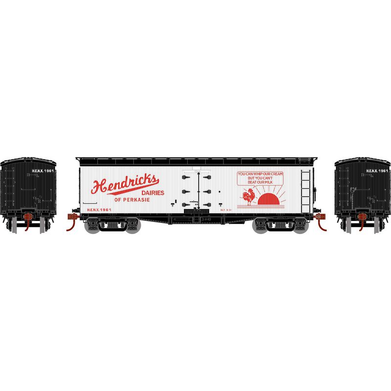 HO ATH 40' Pfaudler Wood Milk Car, HENX #1961