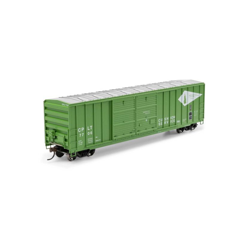 HO 50' FMC 5077 DD Offset Box Car, CPLT #7706